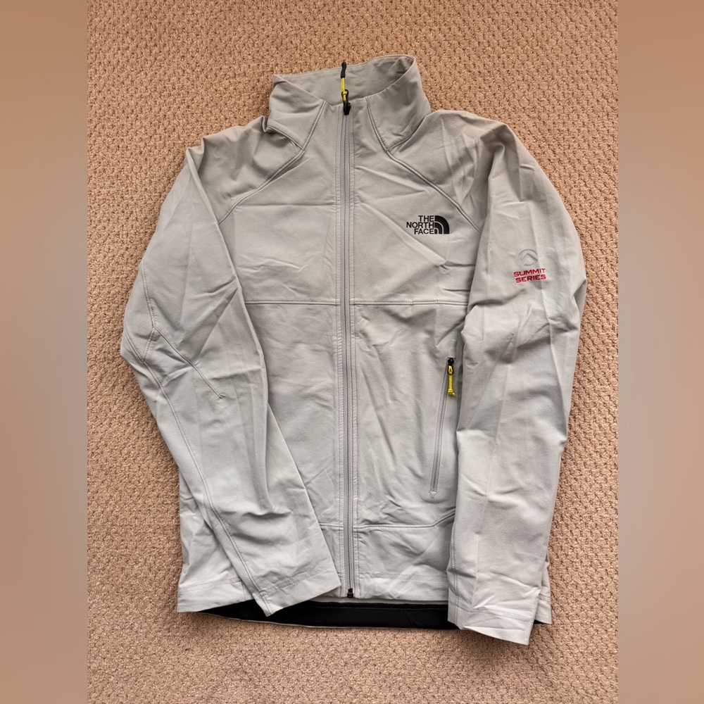 The North Face Gray Full-Zip Jacket